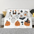thumbnail image 1 of XMXT Throw Blanket, Fun Halloween Decorations Machine Washable Blankets for Sofa, 60 x 50 inches, 1 of 9