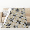 thumbnail image 1 of XMXT Throw Blankets, Polka Dot Pattern Bed Blanket for Bedroom Sofa, 50 x 70 inches Multicolor, 1 of 9