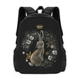 thumbnail image 1 of XMXT Travel Laptop Backpack for School Work, Cute Christmas Bunny Large Capacity Bookbag Travel Bag Backpacks for Women Men, 1 of 9