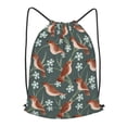 thumbnail image 1 of XMXT Unisex Drawstring Backpack for Women Men, Birds and Plants Waterproof Gym Bag String Bags for Shopping Sport Travel, s, 1 of 8