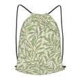 thumbnail image 1 of XMXT Unisex Drawstring Backpack for Women Men, Elegant Plant Leaves Waterproof Gym Bag String Bags for Shopping Sport Travel, m, 1 of 8