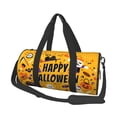 thumbnail image 1 of XMXT Unisex Large Sports Tote Gym Bag for Women, Cartoon Halloween Elements Prints Weekenders Bags Travel Bag, 1 of 8