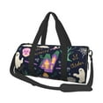 thumbnail image 1 of XMXT Unisex Large Sports Tote Gym Bag for Women, Funny Cartoon Halloween Design Weekenders Bags Travel Bag, 1 of 8