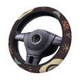 thumbnail image 1 of XMXT Various Christmas Balls Prints Steering Wheel Cover, Elastic Non-Slip Universal Fit Car Decor Accessories Protector for Auto SUV Trucks, 1 of 8