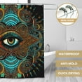 thumbnail image 1 of XMXT Waterproof Shower Curtain Liner with Iron Hooks, Persian Eye Print Shower Curtains for Bathroom Decor Accessories, 72 x 72 inches, 1 of 8