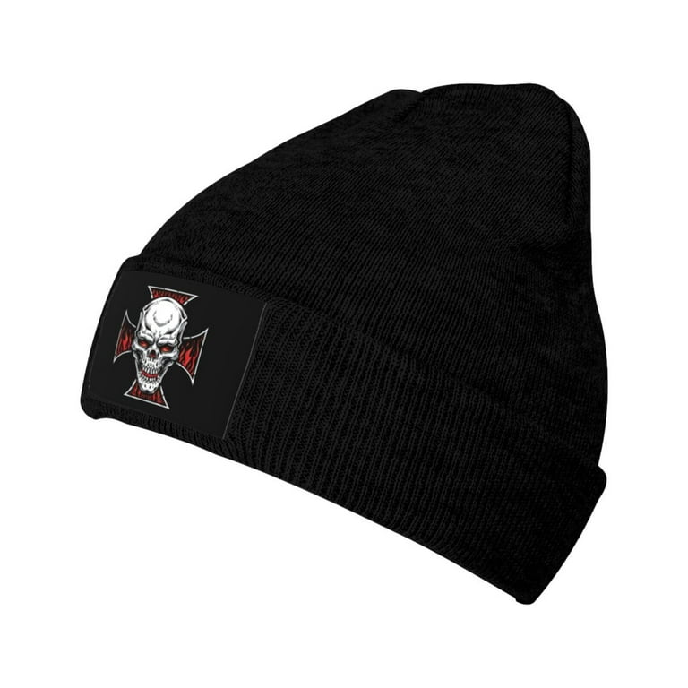 帽子 Tag Beanie Black ZX Zeroxposur Beanie Hat Skull Cap Black Embroidered Yellow