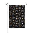 thumbnail image 1 of XMXY Dog Pawprint Tracks Background Garden Flags Double Sided,Farmhouse Holiday Yard Outdoor Sign Decor Flag 12.5"x18", 1 of 8