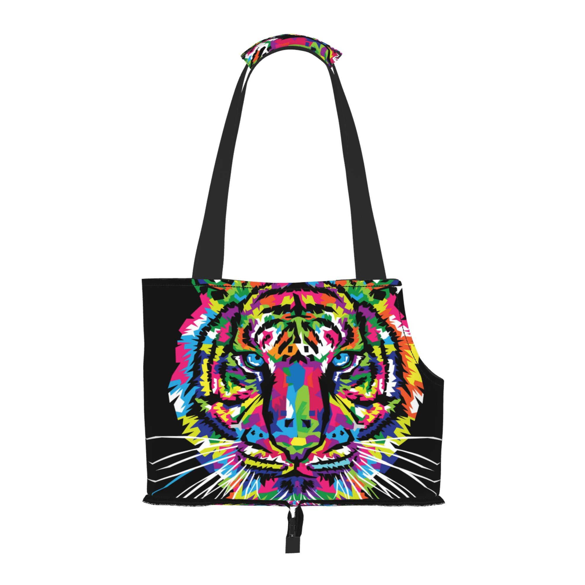 XMXY Dog And Cat Sling Carrier Collapsible Soft Pouch Tiger Pet Tote xmxy-dog-and-cat-sling-carrier-collapsible-soft-pouch-tiger-pet-tote