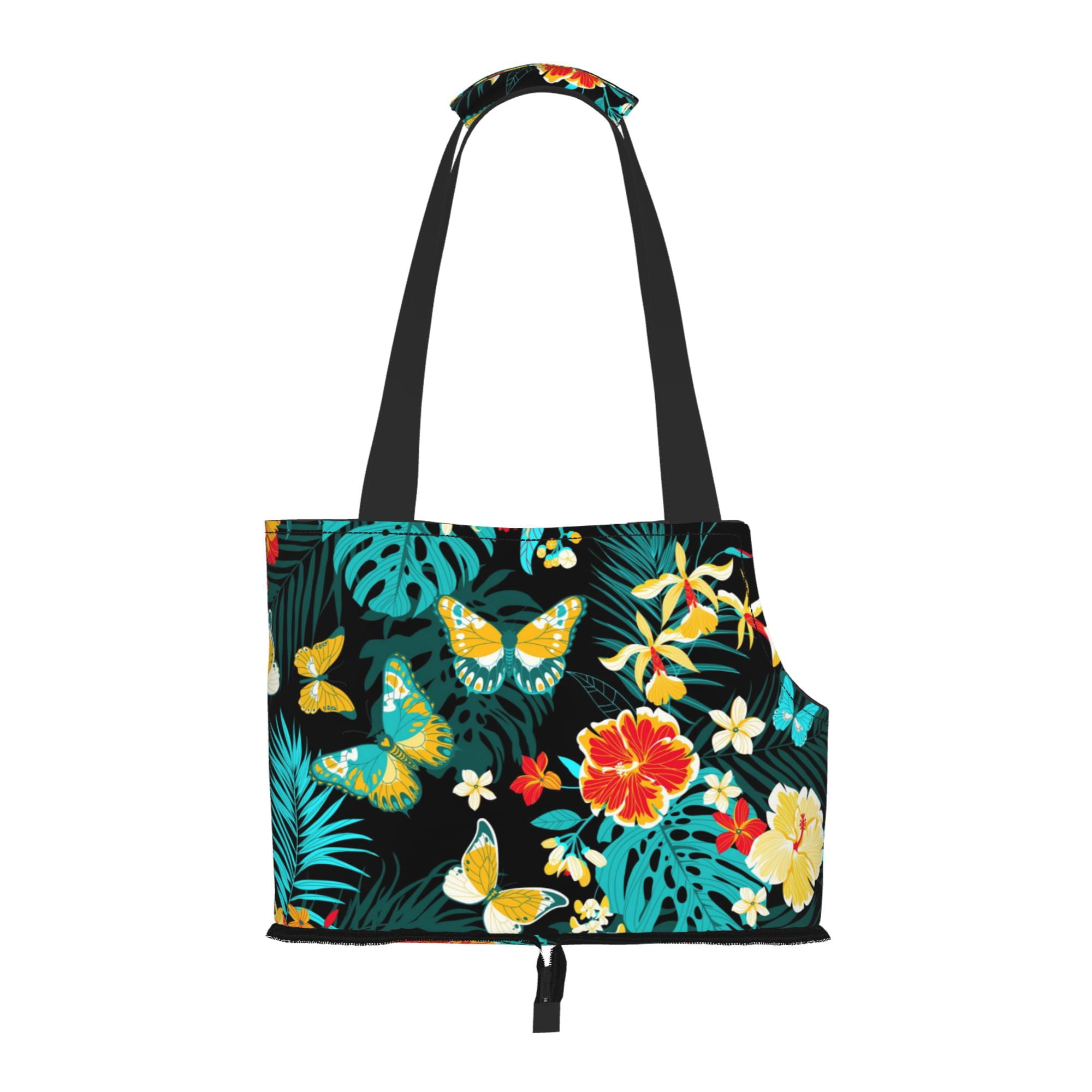 XMXY Dog And Cat Sling Carrier Collapsible Soft Pouch Tropical Simple xmxy-dog-and-cat-sling-carrier-collapsible-soft-pouch-tropical-simple