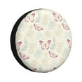 thumbnail image 1 of XMXY Flower Butterfly Spare Tire Cover, Universal Waterproof Cover for Jeep RV Tire Wheel Protection, 16 inch, 1 of 8
