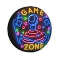 thumbnail image 1 of XMXY Gaming Zone Joystick Spare Tire Cover, Universal Waterproof Cover for Jeep RV Tire Wheel Protection, 16 inch, 1 of 8