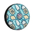 thumbnail image 1 of XMXY Graffiti Ice Cream Fruit Design Spare Tire Cover, Universal Waterproof Cover for Jeep RV Tire Wheel Protection, 17 inch, 1 of 8