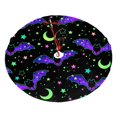 thumbnail image 1 of XMXY Halloween Christmas Tree Skirt, Halloween Bats Moons Holiday Party Indoor Decorations Ornaments, 48 Inch, 1 of 5