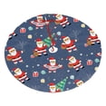 thumbnail image 1 of XMXY Halloween Christmas Tree Skirt, Red Santa Gift Holiday Party Indoor Decorations Ornaments, 36" Inch, 1 of 5