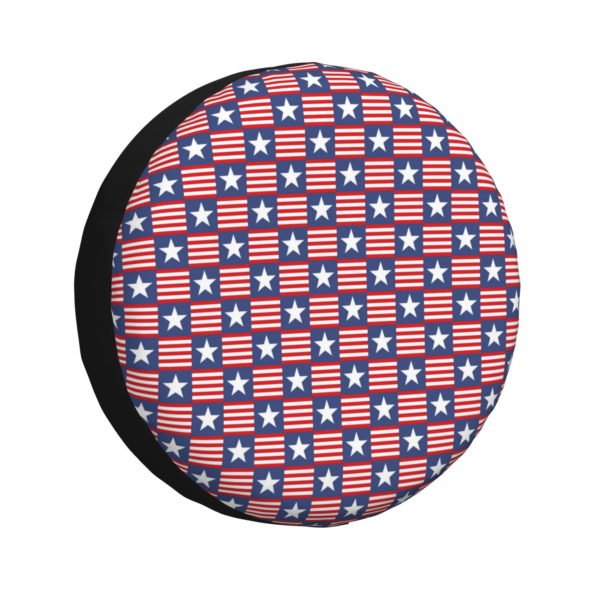 XMXY Heroes Day Patriotic Star Spare Tire Cover, Universal Waterproof