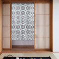 thumbnail image 1 of XMXY Japanese Doorway Curtain Noren, Moroccan Blue Tiles Door Closet Curtain Panel, Room Dividers Privacy Tapestry, 34 x 56 Inches, 1 of 7