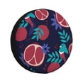thumbnail image 1 of XMXY Pomegranate Flower Isolated Bird Spare Tire Cover, Universal Waterproof Cover for Jeep RV Tire Wheel Protection, 14 inch, 1 of 8