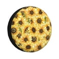 thumbnail image 1 of XMXY Sunflower Flower Decoration Spare Tire Cover, Universal Waterproof Cover for Jeep RV Tire Wheel Protection, 14 inch, 1 of 8