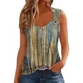 thumbnail image 1 of XMYRZ Tank Tops for Women 2026 Trendy Summer V Neck Sleeveless T Shirts Spring Clothes Casual Loose Blouses for Daily Going Out, 1 of 4