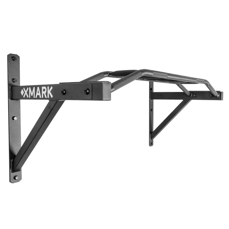 XMark Commercial Multi Grip Wall Mounted Chin Up Pull Up Bar