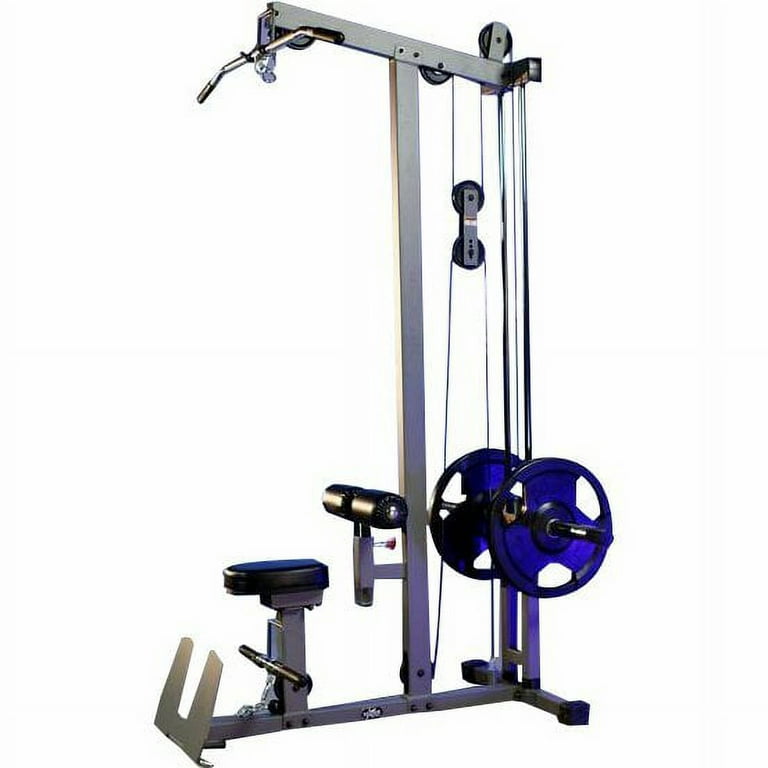 XMark Fitness XM 7618 Lat Pulldown and Low Row Cable Machine for Upper Back Arms Walmart