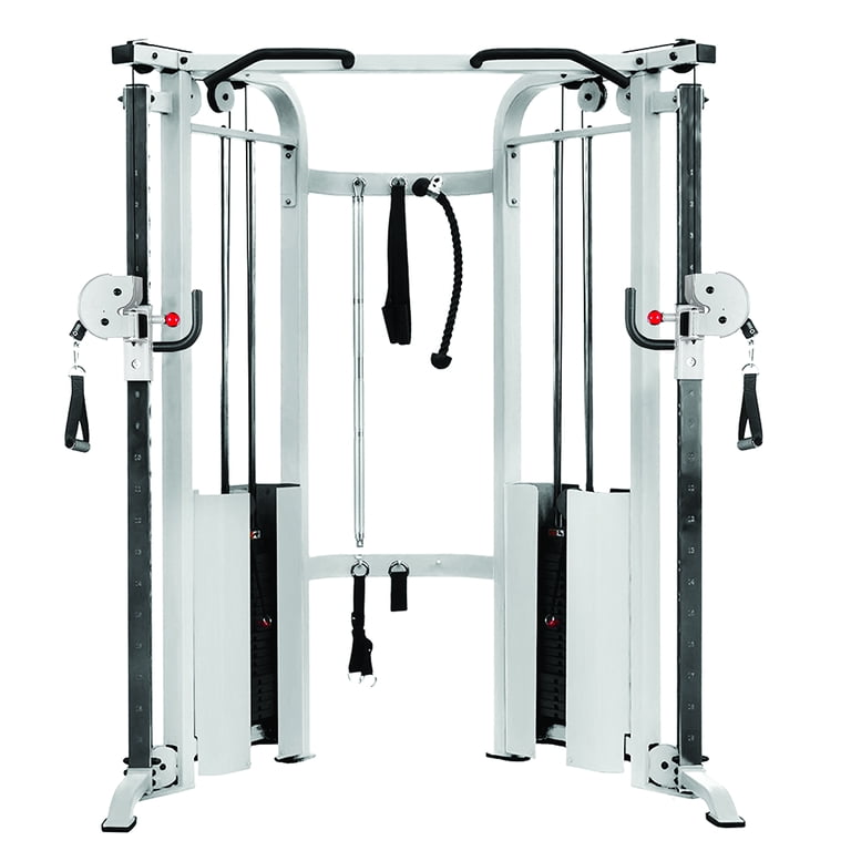 XMark Functional Cable Machine w/Dual Weight Stacks White