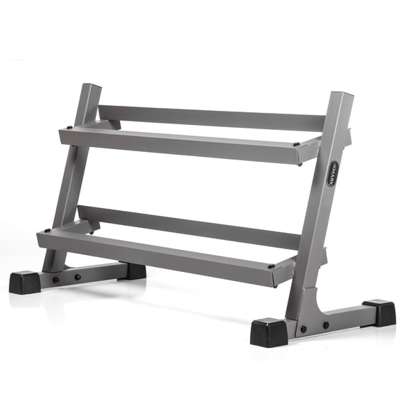 XMark's Two Tier Heavy Duty Steel Dumbbell Rack