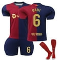 XNB 20242025 Barcelona Home Jersey 6 Gavi Sportswear Soccer Jersey