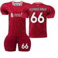 XNB 20242025 The Reds Home Jersey 66 AlexanderArnold Soccer Jersey and Shorts Set