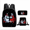 thumbnail image 1 of XNB Among-Us Backpack Cartoon 3D Print Bag Lightweight Large Capacity Laptop Backpack for Travel Hiking For Unisex, 1 of 5