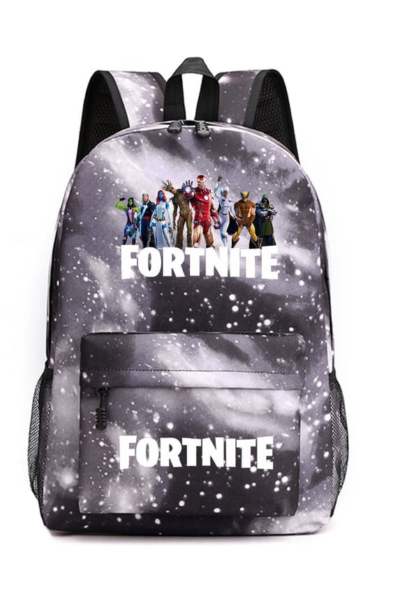 Cartoon Simple Fortnite Backpack Lightweight Gaming Knapsack Large Capacity School Bag For Gamer Birthday Gifts