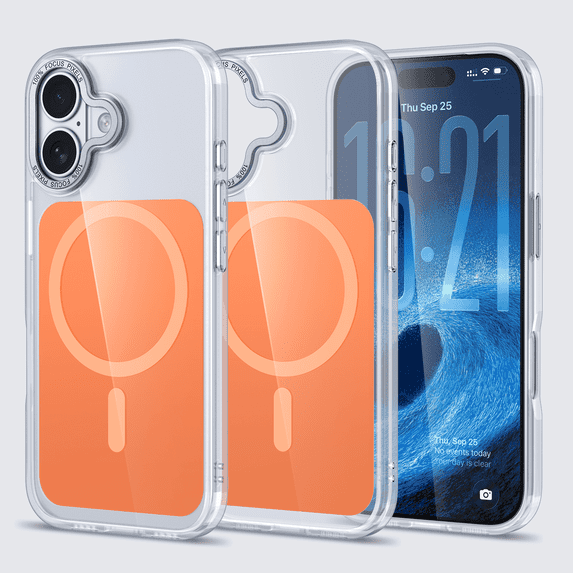 XNB Transparent Shockproof Compatible with MagSafe Phone Case for IPhone 17