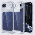 thumbnail image 1 of XNB Transparent Shockproof Compatible with MagSafe Phone Case for IPhone Air, 1 of 7
