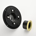 XNGGNG Adjustable Shower Drain Base with Flexible Rubber Coupler for