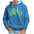 XNHOU Hoodies For Men Figure Graphic Drawstring Long Sleeve Sweatshirt