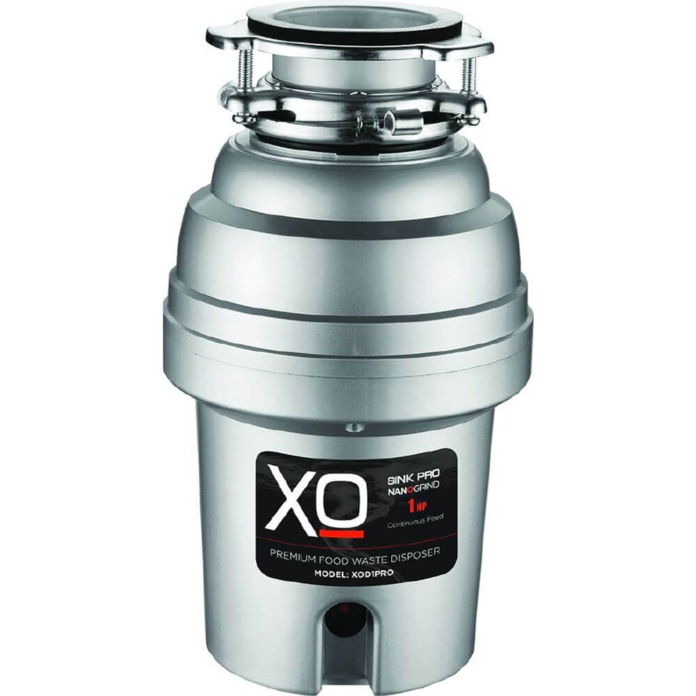 XO XOD1PRO 1 Horsepower Sink Pro Nanogrind Series Continuous Feed Garbage Disposal - Corded
