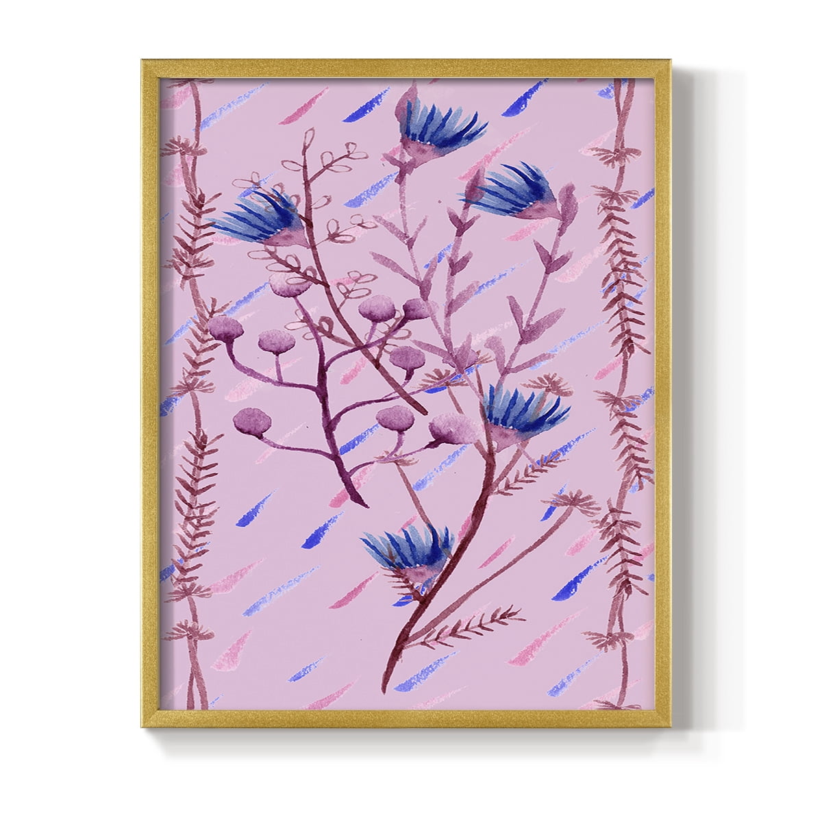 XO Collection B Framed Print - Solid Wood in Single Picture Frame Solid Wood 2 Framed Print