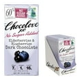 XO Elderberries and Blueberries Dark Chocolate Bars 60 Cocoa No