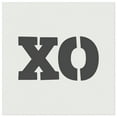thumbnail image 1 of XO Hugs Kisses DIY Cookie Wall Craft Stencil - 3.5 Inch, 1 of 5