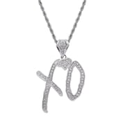 XO Necklace, Fashion Accessories XO Necklaces for Women, Pendant with Rope GXU
