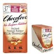 XO Salted Butter Chocolate Bars 37 Cocoa No Sugar Added