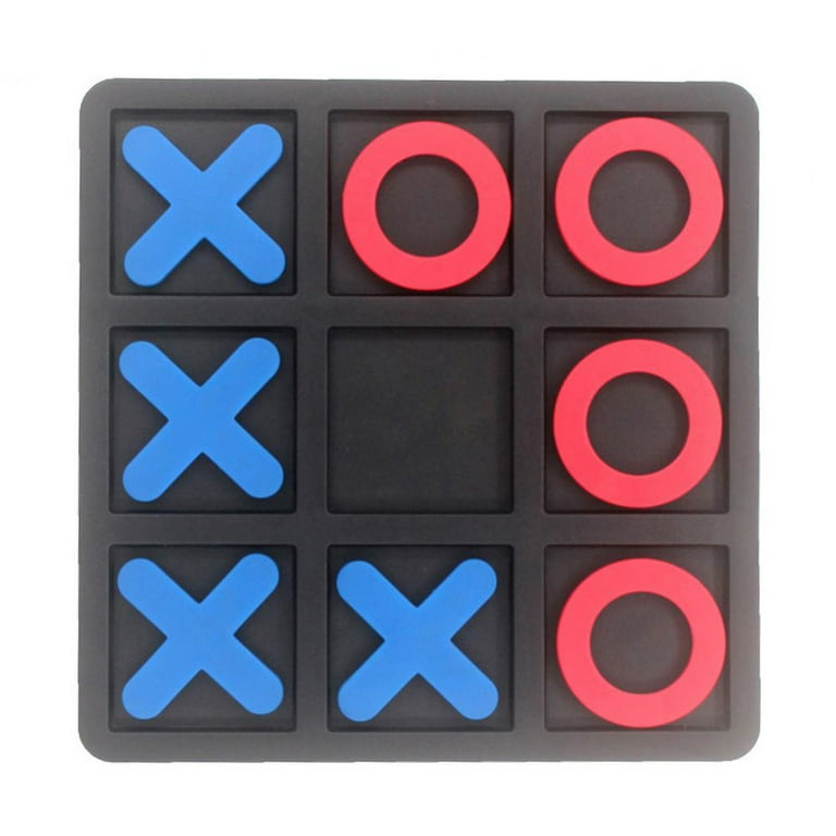 Tic Tac Toe Resin Mold with 5 Chess Pieces Molds, X O Board Game