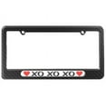 thumbnail image 1 of XO XO XO Love with Hearts License Plate Frame, 1 of 1