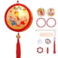 thumbnail image 1 of XOAIHY DIY Mid-Autumn Festival Lantern Kit - Create a Traditional Chinese Paper Lantern with Luminous Rabbit Design for Festive Decoration, 1 of 3