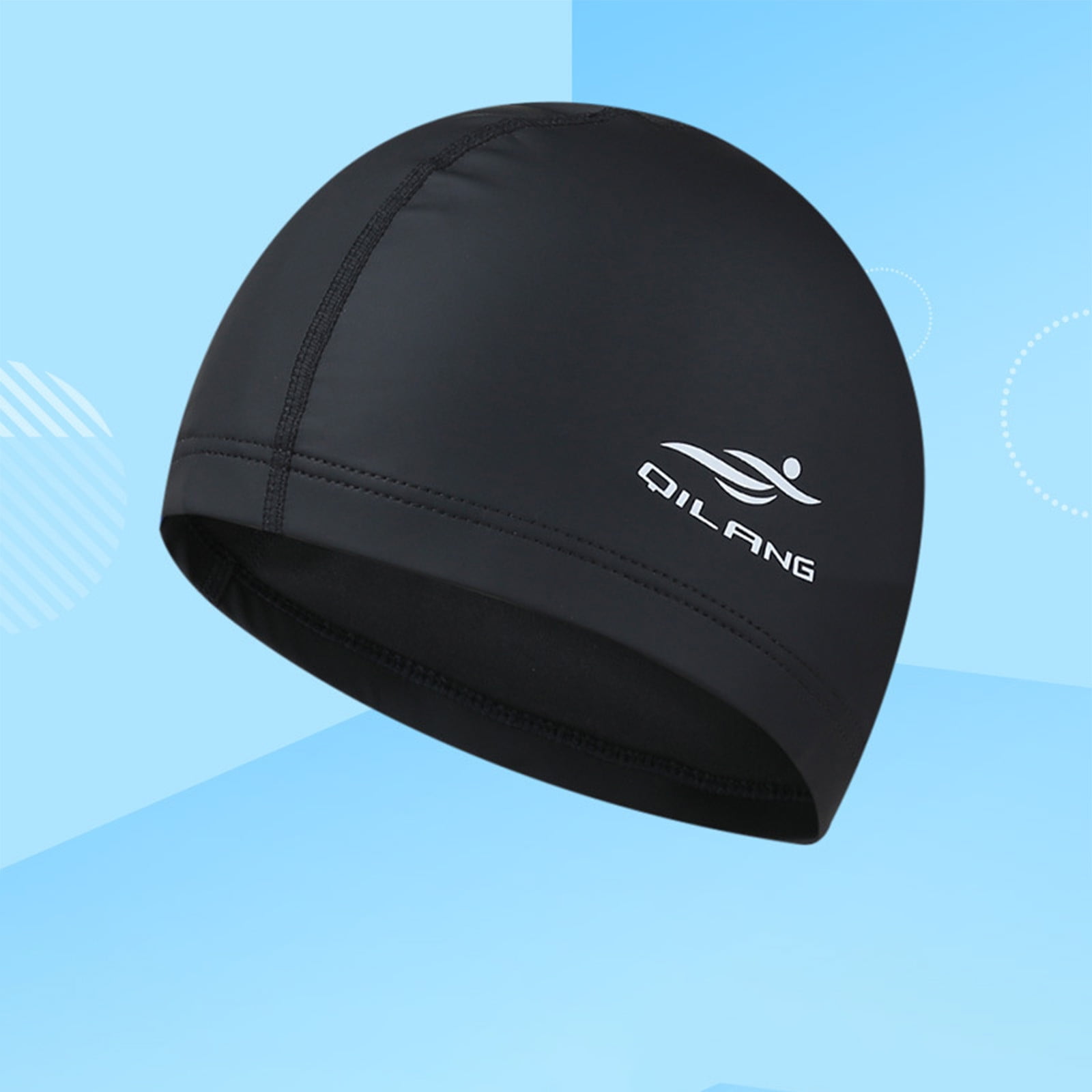 XOAIHY Swim Cap for Long Hair Short Hair, High Elasticity Thick Silicone Swimming Hats for Women