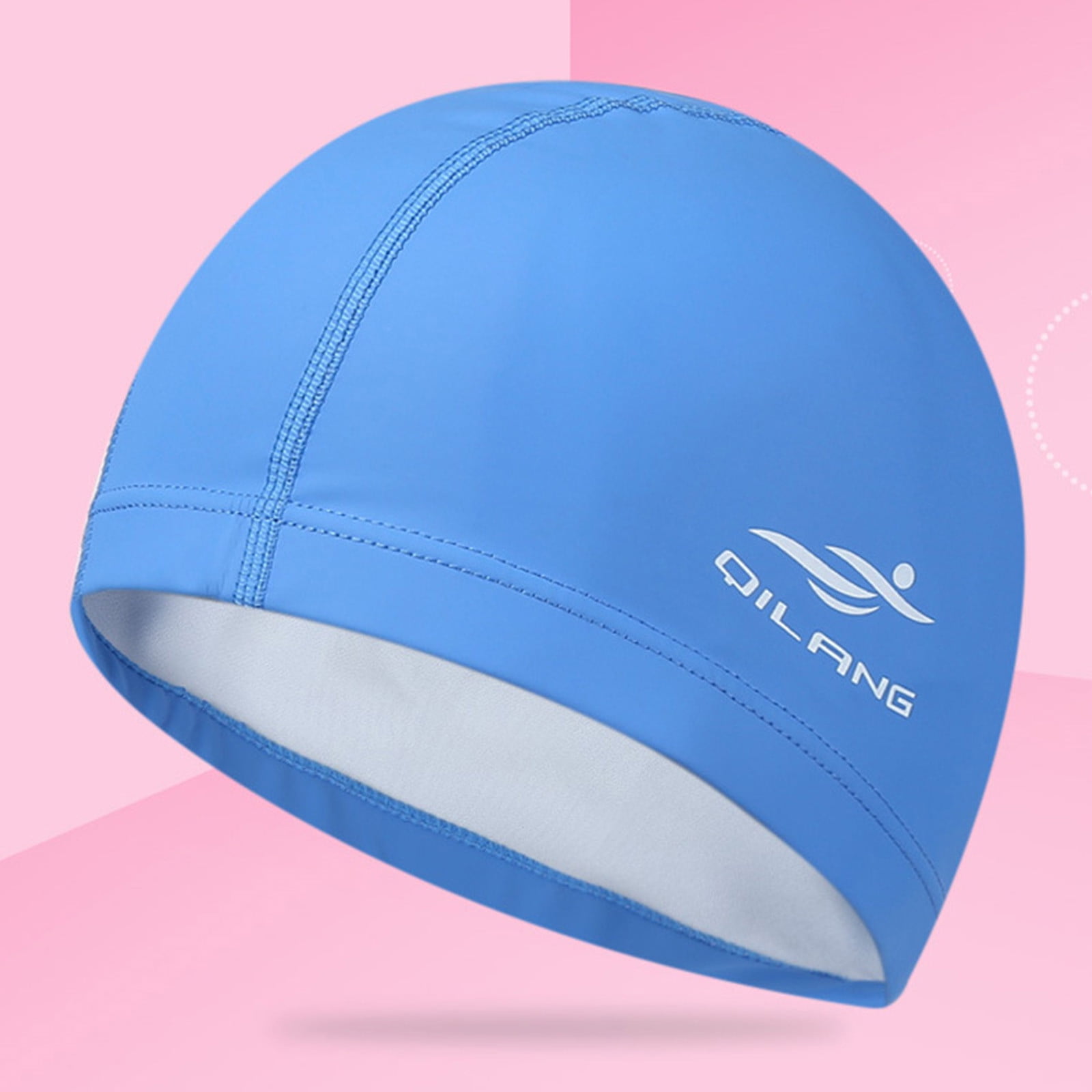 XOAIHY Swim Cap for Long Hair Short Hair, High Elasticity Thick Silicone Swimming Hats for Women