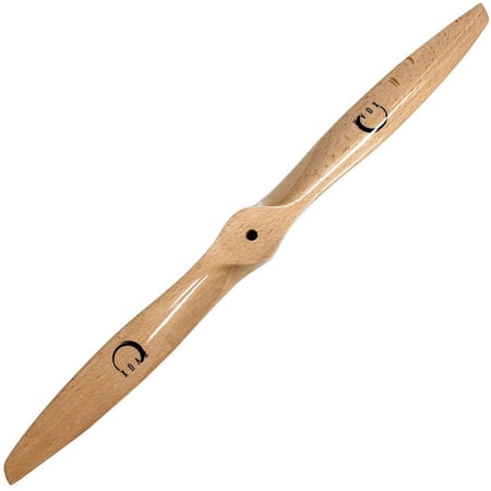 XOAR PJA-P Wood Propeller for Gas RC Airplanes (9x4, Pusher)
