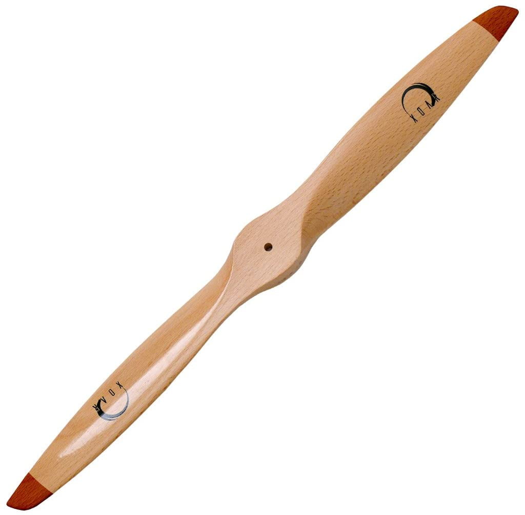 XOAR PJA Wood Propeller for Gas RC Airplanes (32x10, Tractor)