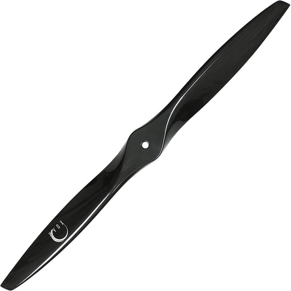 XOAR PJT1 28 Inch 2-Blade Carbon Fiber RC Airplane Propeller Prop for Gas Fixed-Wing RC Planes (Tractor, 28x9)