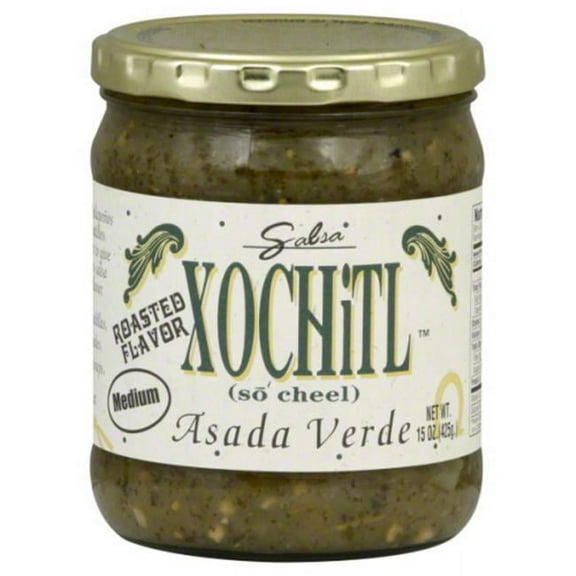 XOCHITL SALSA ASADA VERDE MED-15 OZ -Pack of 6